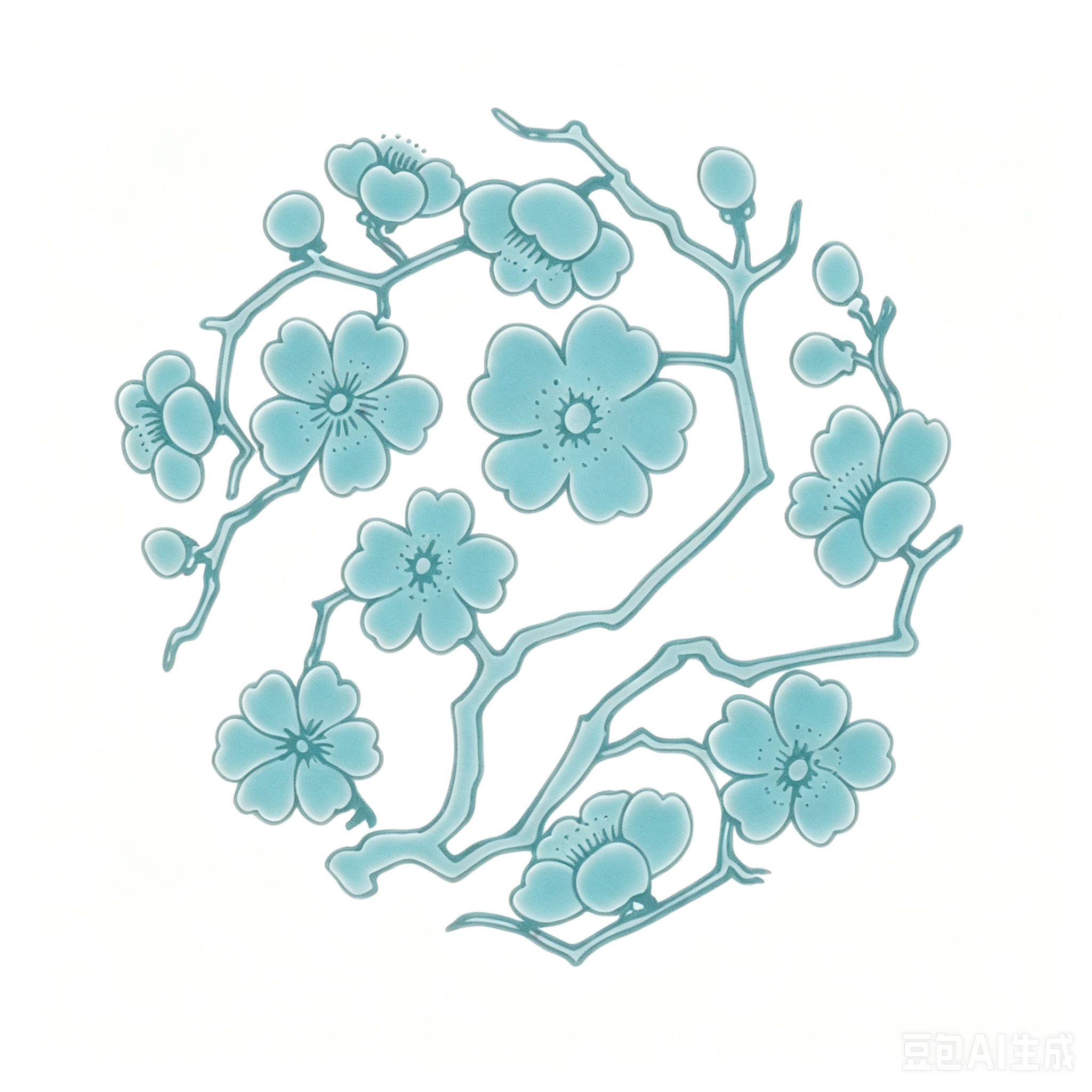 梅花纹